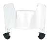 Valparaiso Beacons Mini Football Helmet Visor Shield w/ Clips - PICK VISOR & LOGO COLOR