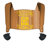 Valparaiso Beacons Mini Football Helmet Visor Shield w/ Clips - PICK VISOR & LOGO COLOR
