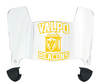 Valparaiso Beacons Mini Football Helmet Visor Shield w/ Clips - PICK VISOR & LOGO COLOR