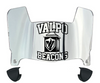 Valparaiso Beacons Mini Football Helmet Visor Shield w/ Clips - PICK VISOR & LOGO COLOR