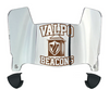 Valparaiso Beacons Mini Football Helmet Visor Shield w/ Clips - PICK VISOR & LOGO COLOR