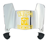 Valparaiso Beacons Mini Football Helmet Visor Shield w/ Clips - PICK VISOR & LOGO COLOR