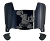 Valparaiso Beacons Mini Football Helmet Visor Shield w/ Clips - PICK VISOR & LOGO COLOR