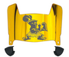 Valparaiso Beacons Mini Football Helmet Visor Shield w/ Clips - PICK VISOR & LOGO COLOR