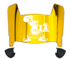 Valparaiso Beacons Mini Football Helmet Visor Shield w/ Clips - PICK VISOR & LOGO COLOR