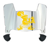 Valparaiso Beacons Mini Football Helmet Visor Shield w/ Clips - PICK VISOR & LOGO COLOR