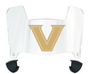 Vanderbilt Commodores Mini Football Helmet Visor Shield w/ Clips - PICK VISOR & LOGO COLOR