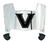 Vanderbilt Commodores Mini Football Helmet Visor Shield w/ Clips - PICK VISOR & LOGO COLOR