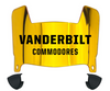 Vanderbilt Commodores Mini Football Helmet Visor Shield w/ Clips - PICK VISOR & LOGO COLOR