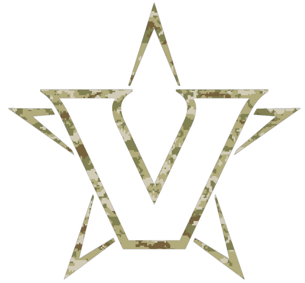 Vanderbilt Commodores Alternate Logo Salute to Service Camouflage Camo Vinyl Decal PICK SIZE
