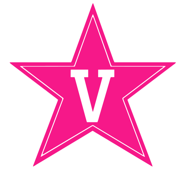Vanderbilt Commodores Hot Pink Retro Throwback Logo Premium DieCut Vinyl Decal PICK SIZE