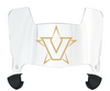 Vanderbilt Commodores Mini Football Helmet Visor Shield w/ Clips - PICK VISOR & LOGO COLOR