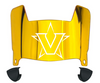 Vanderbilt Commodores Mini Football Helmet Visor Shield w/ Clips - PICK VISOR & LOGO COLOR