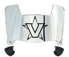 Vanderbilt Commodores Mini Football Helmet Visor Shield w/ Clips - PICK VISOR & LOGO COLOR