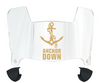 Vanderbilt Commodores Mini Football Helmet Visor Shield w/ Clips - PICK VISOR & LOGO COLOR