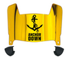 Vanderbilt Commodores Mini Football Helmet Visor Shield w/ Clips - PICK VISOR & LOGO COLOR