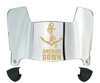 Vanderbilt Commodores Mini Football Helmet Visor Shield w/ Clips - PICK VISOR & LOGO COLOR