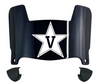 Vanderbilt Commodores Mini Football Helmet Visor Shield w/ Clips - PICK VISOR & LOGO COLOR