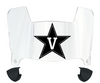 Vanderbilt Commodores Mini Football Helmet Visor Shield w/ Clips - PICK VISOR & LOGO COLOR