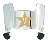 Vanderbilt Commodores Mini Football Helmet Visor Shield w/ Clips - PICK VISOR & LOGO COLOR