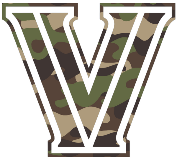 Villanova Wildcats Woodland Camo Camouflage Team Logo Premium DieCut Vinyl Decal PICK SIZE