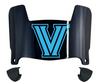 Villanova Wildcats Mini Football Helmet Visor Shield w/ Clips - PICK VISOR & LOGO COLOR