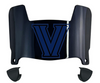 Villanova Wildcats Mini Football Helmet Visor Shield w/ Clips - PICK VISOR & LOGO COLOR