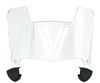 Villanova Wildcats Mini Football Helmet Visor Shield w/ Clips - PICK VISOR & LOGO COLOR