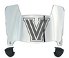 Villanova Wildcats Mini Football Helmet Visor Shield w/ Clips - PICK VISOR & LOGO COLOR