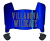 Villanova Wildcats Mini Football Helmet Visor Shield w/ Clips - PICK VISOR & LOGO COLOR