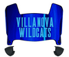 Villanova Wildcats Mini Football Helmet Visor Shield w/ Clips - PICK VISOR & LOGO COLOR