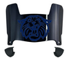 Villanova Wildcats Mini Football Helmet Visor Shield w/ Clips - PICK VISOR & LOGO COLOR