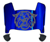Villanova Wildcats Mini Football Helmet Visor Shield w/ Clips - PICK VISOR & LOGO COLOR