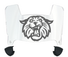 Villanova Wildcats Mini Football Helmet Visor Shield w/ Clips - PICK VISOR & LOGO COLOR