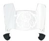 Villanova Wildcats Mini Football Helmet Visor Shield w/ Clips - PICK VISOR & LOGO COLOR