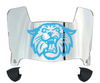 Villanova Wildcats Mini Football Helmet Visor Shield w/ Clips - PICK VISOR & LOGO COLOR
