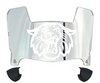 Villanova Wildcats Mini Football Helmet Visor Shield w/ Clips - PICK VISOR & LOGO COLOR