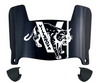 Villanova Wildcats Mini Football Helmet Visor Shield w/ Clips - PICK VISOR & LOGO COLOR