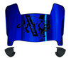 Villanova Wildcats Mini Football Helmet Visor Shield w/ Clips - PICK VISOR & LOGO COLOR