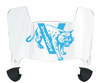 Villanova Wildcats Mini Football Helmet Visor Shield w/ Clips - PICK VISOR & LOGO COLOR
