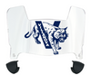 Villanova Wildcats Mini Football Helmet Visor Shield w/ Clips - PICK VISOR & LOGO COLOR