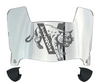 Villanova Wildcats Mini Football Helmet Visor Shield w/ Clips - PICK VISOR & LOGO COLOR
