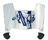 Villanova Wildcats Mini Football Helmet Visor Shield w/ Clips - PICK VISOR & LOGO COLOR
