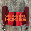 Virginia Tech Hokies Mini Football Helmet Visor Shield w/ Clips - PICK VISOR & LOGO COLOR