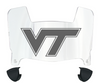 Virginia Tech Hokies Mini Football Helmet Visor Shield w/ Clips - PICK VISOR & LOGO COLOR