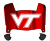 Virginia Tech Hokies Mini Football Helmet Visor Shield w/ Clips - PICK VISOR & LOGO COLOR