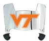 Virginia Tech Hokies Mini Football Helmet Visor Shield w/ Clips - PICK VISOR & LOGO COLOR