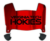 Virginia Tech Hokies Mini Football Helmet Visor Shield w/ Clips - PICK VISOR & LOGO COLOR