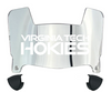 Virginia Tech Hokies Mini Football Helmet Visor Shield w/ Clips - PICK VISOR & LOGO COLOR