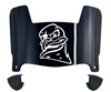 Virginia Tech Hokies Mini Football Helmet Visor Shield w/ Clips - PICK VISOR & LOGO COLOR